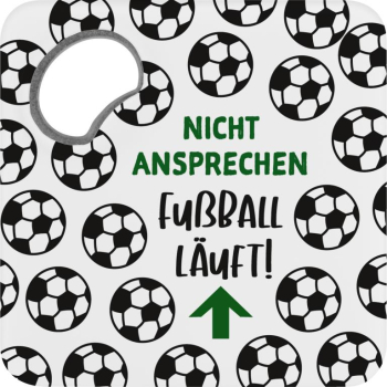 Gruss & Co. Fußball Untersetzer mit Flaschenöffner
