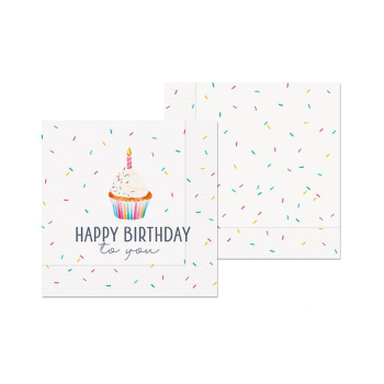 Happy Birthday Servietten