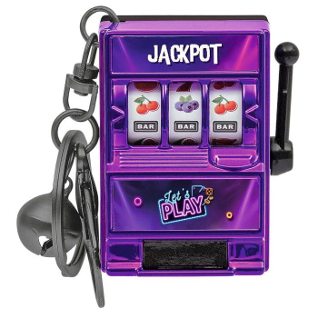 Let's Play - Jackpot - Schlüsselanhänger violett