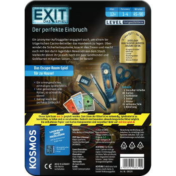 Preview: Exit Das Spiel - Der perfekte Einbruch (Jubiläums-Edition)