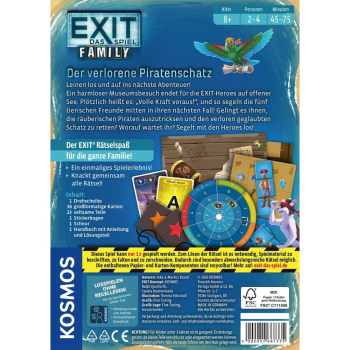 Preview: Exit - Das Spiel - Family - Der verlorene Piratenschatz