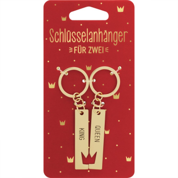 Gruss & Co. - King & Queen Schlüsselanhänger-Set