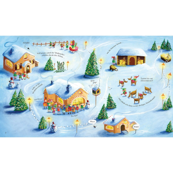 Preview: Wohin fährt der Weihnachtsmann? Buch
