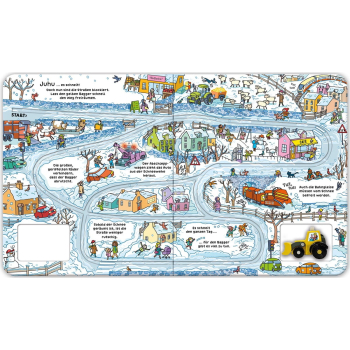 Preview: Wohin fährt der Bagger? Buch