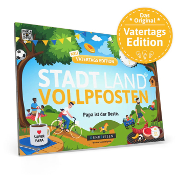 Stadt Land Vollpfosten - Vatertags Edition - Gesellschaftsspiel