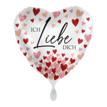 Folienballon Ich liebe dich