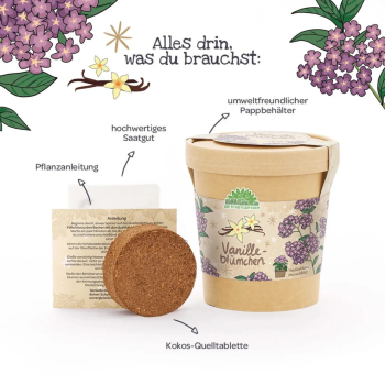 Preview: Vanilleblümchen Anzuchtset