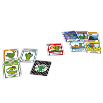 Preview: Das Kaktusspiel - Kartenspiel Spielaufbau