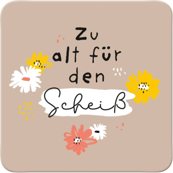 sheepworld - Scheiss - Untersetzer