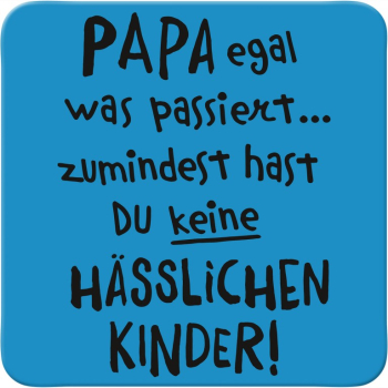 sheepworld - Papa egal - Untersetzer