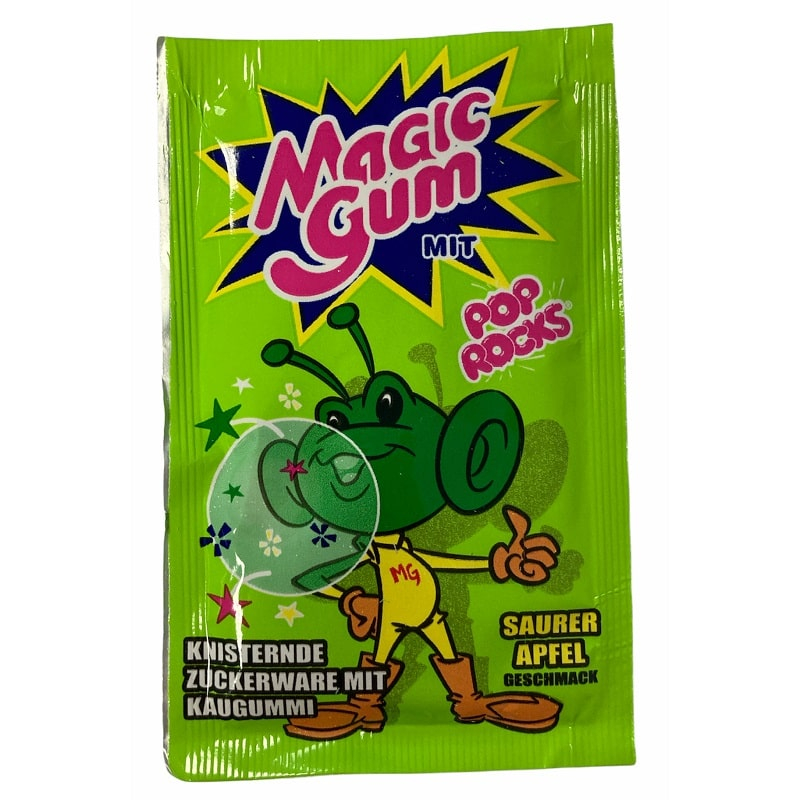 Magic Gum Saurer Apfel Knisterne Zuckerware