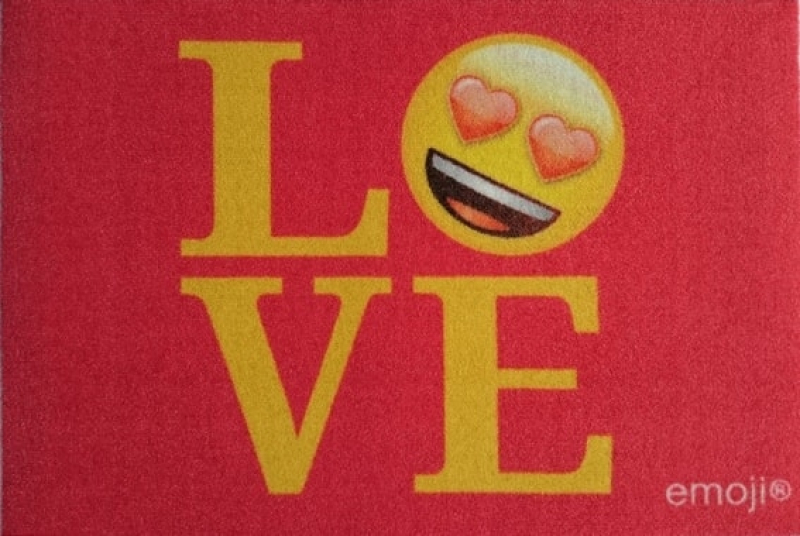Emoji Love Fußmatte