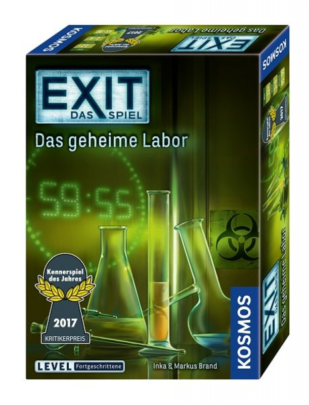 Exit das Spiel das geheime Labor
