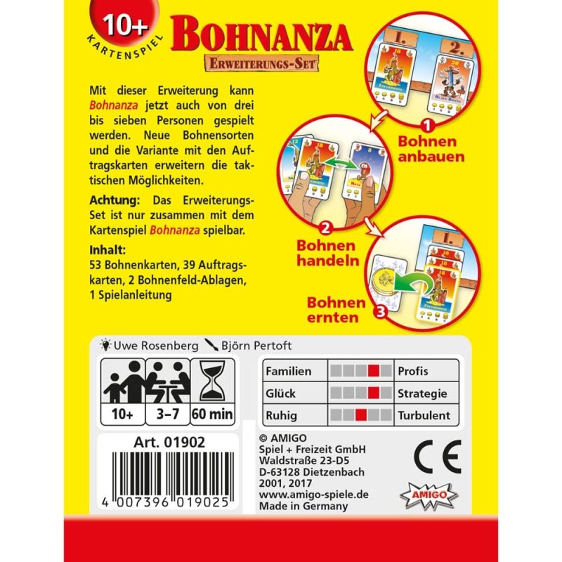 Bohnanza - Erweiterungs-Set Kartenspiel