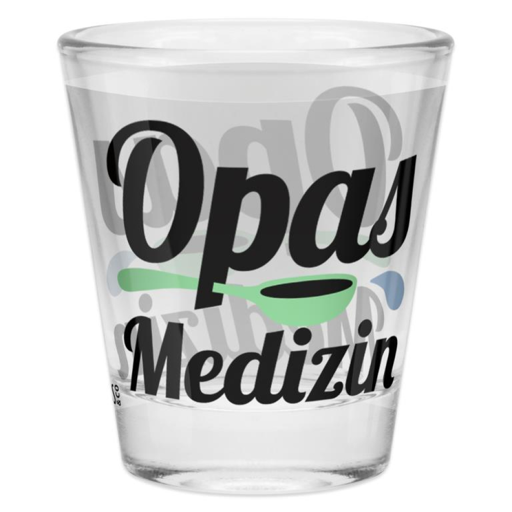 Sheepworld Opa Medizin Schnapsglas