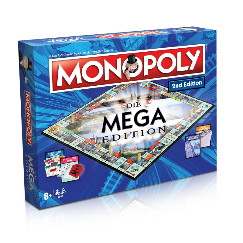 Monopoly - Mega 2nd Edition - Brettspiel