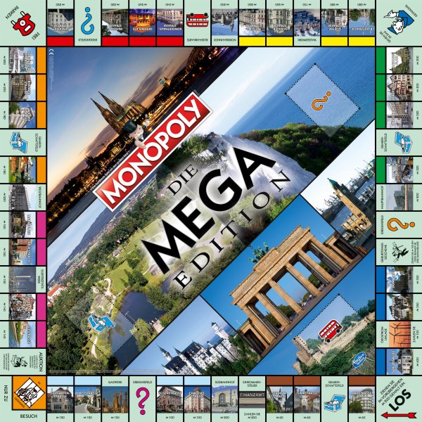 Monopoly - Mega 2nd Edition Brettspiel