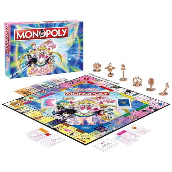 Monopoly Sailor Moon Spielsituation