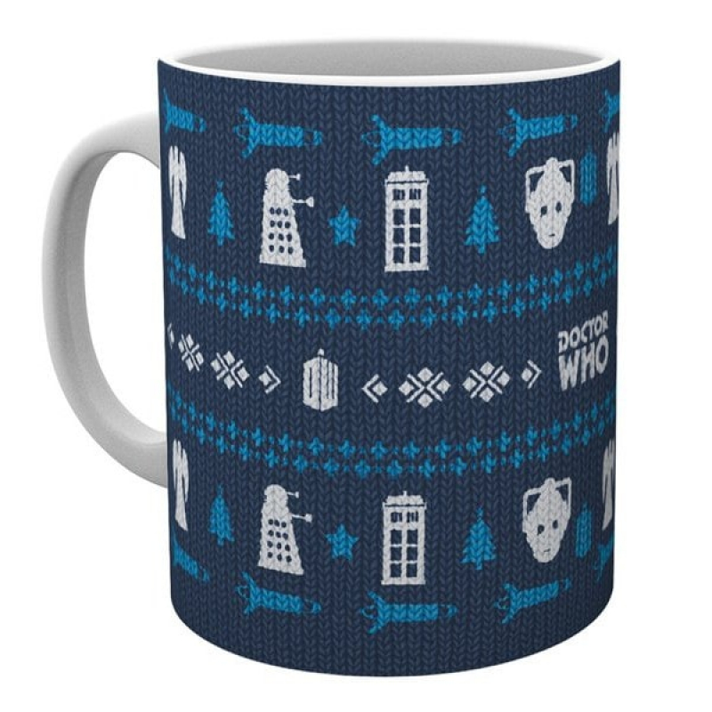 Doctor Who Ugly Sweater Tasse