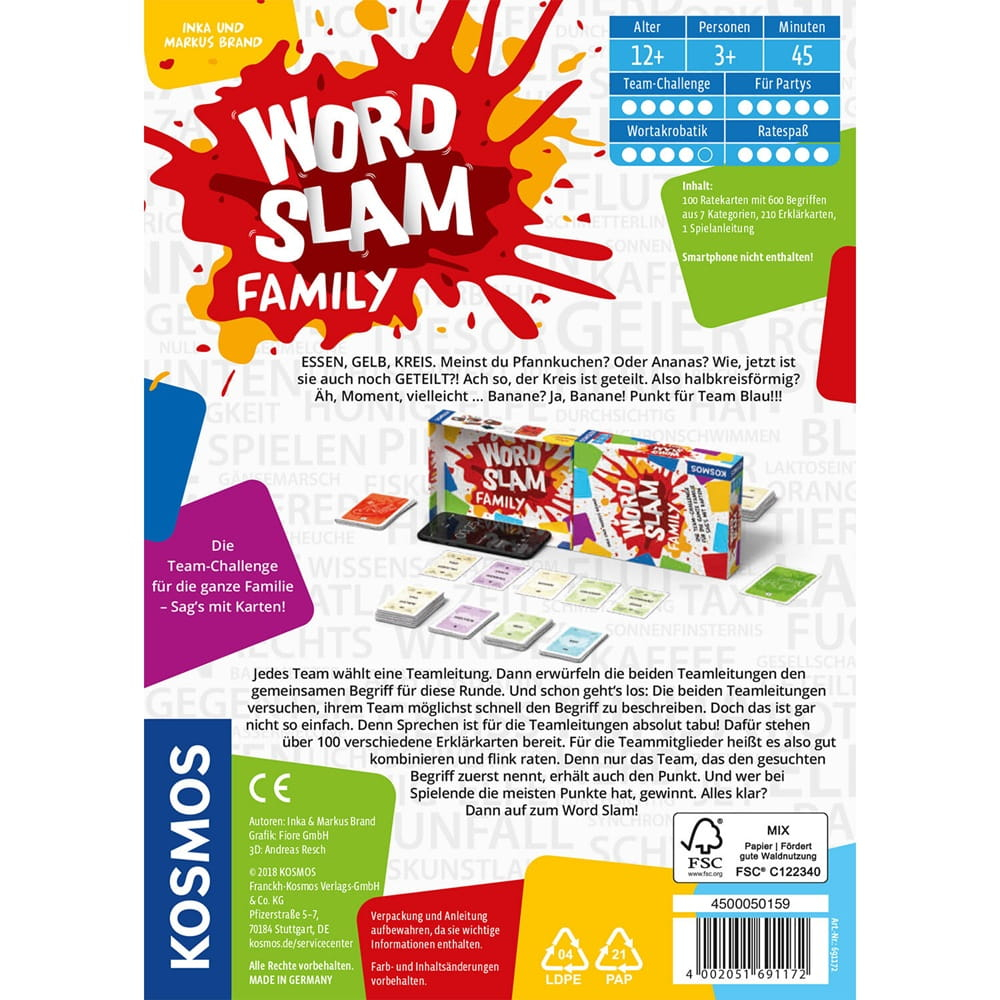 Word Slam - Family - Spiel