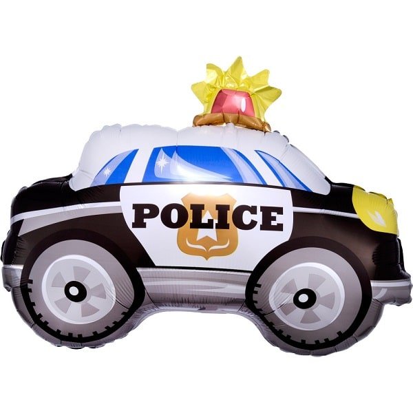 Folienballon Police Car Polizeiauto
