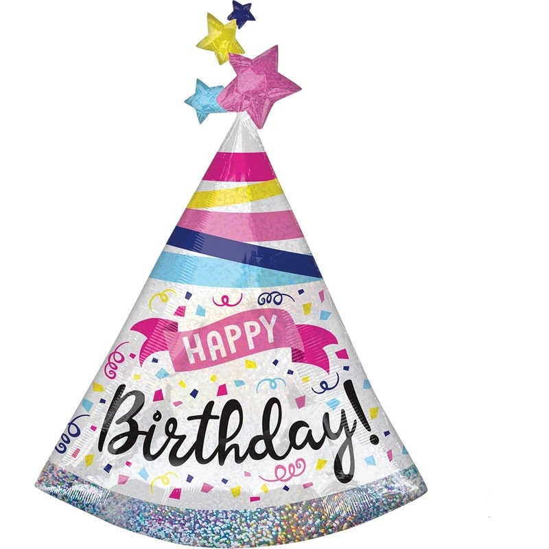Folienballon - Happy Birthday Sparkle Banner