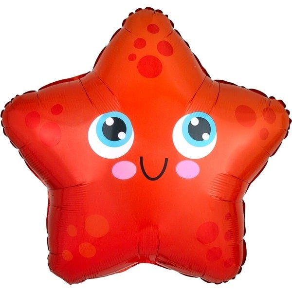 Folienballon Starfish Seestern