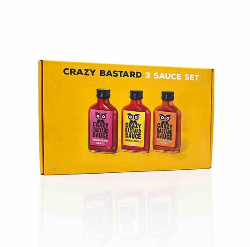 Crazy Bastard Sauce Soßen 3er Set