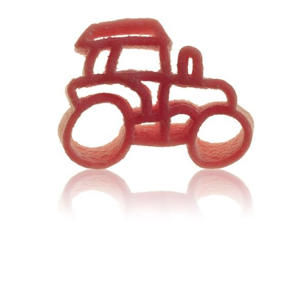 Traktor Pasta rot