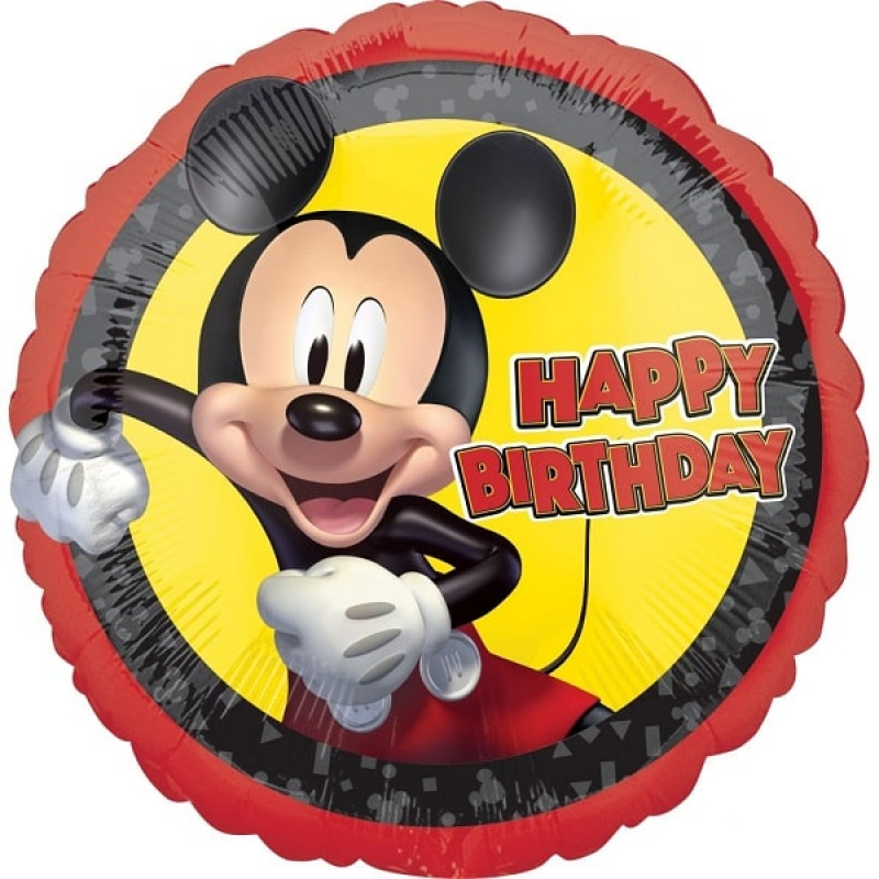 Folienballon Mickey Mouse Forever Birthday