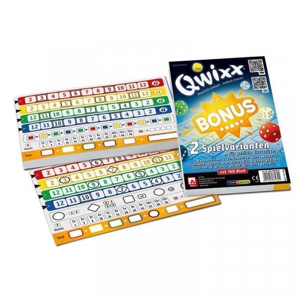 Qwixx - Bonus - Würfelspiel