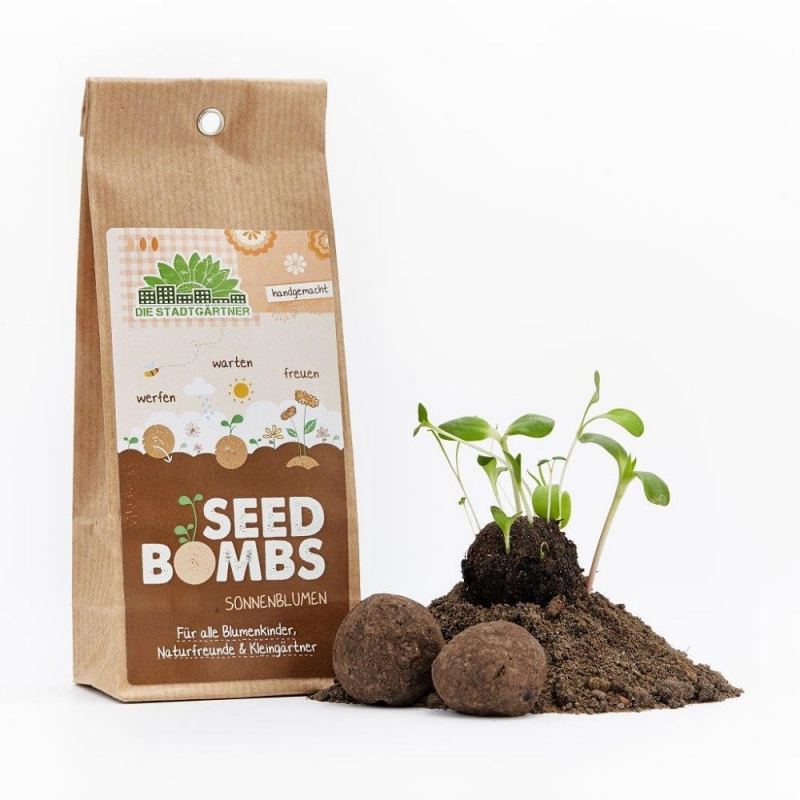 Seedbombs - Sonnenblumen - Samenbomben
