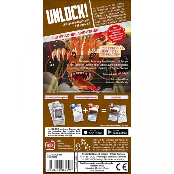 Unlock! - Die sieben Prüfungen des Drachen - Escape-Game