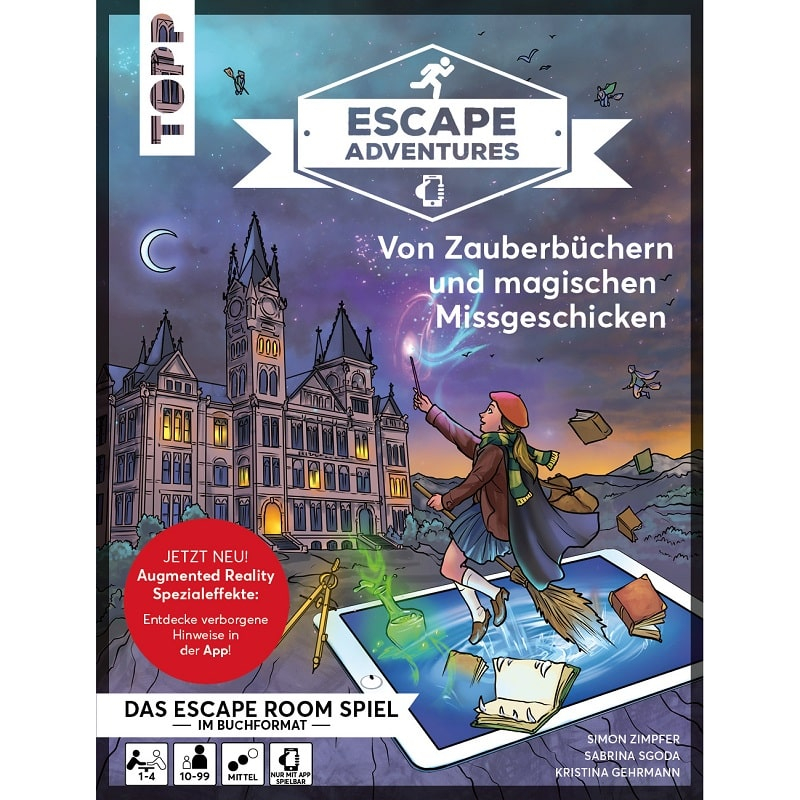 Escape Adventures AR - Von Zauberbüchern und magischen Missgeschicken