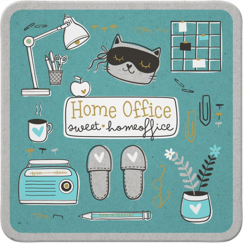 Happy life Home Office Untersetzer