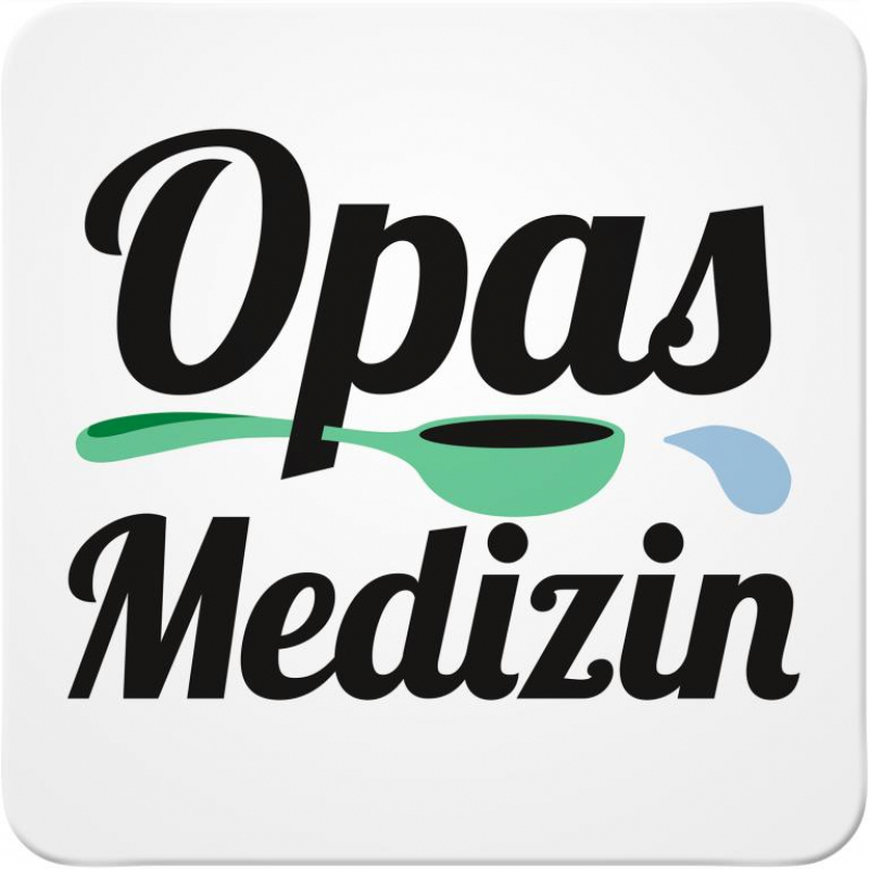 Gruss & Co. Opas Medizin Untersetzer