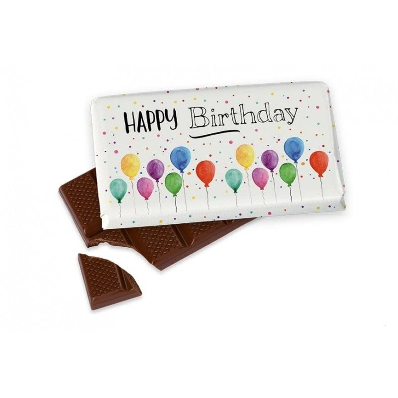 Kleine Schokolade für dich Happy Birthday Schokolade