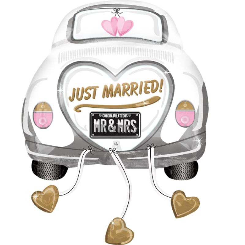Folienballon - Just Married Wedding Car