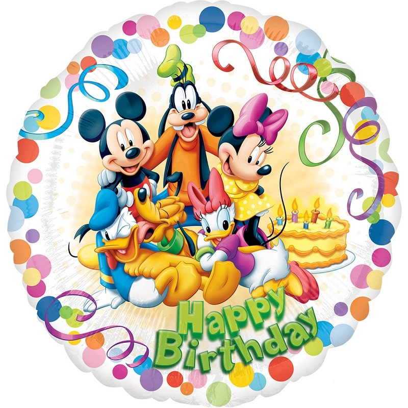 Folienballon Mickey Friends Party Birthday