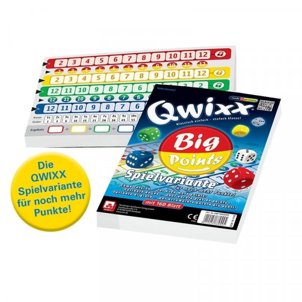 Qwixx - Big Points - Würfelspiel
