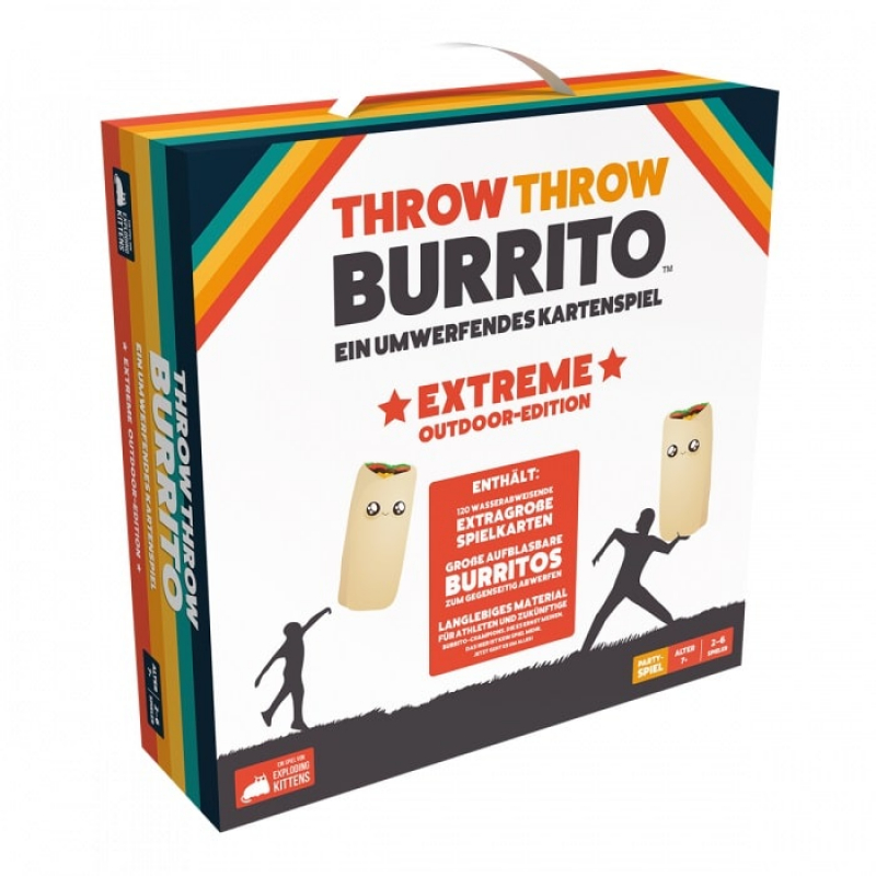 Throw Throw Burrito - Extreme Outdoor-Edition - Kartenspiel