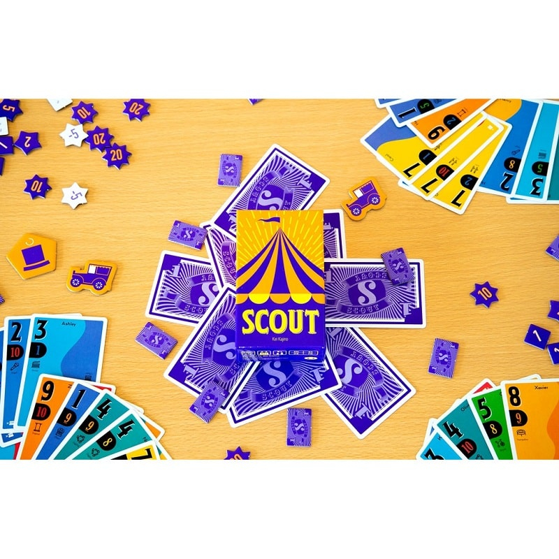 Scout - Kartenspiel Spielsituation