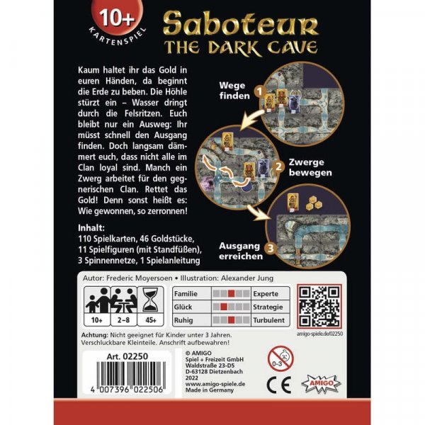 Saboteur - The Dark Cave Kartenspiel