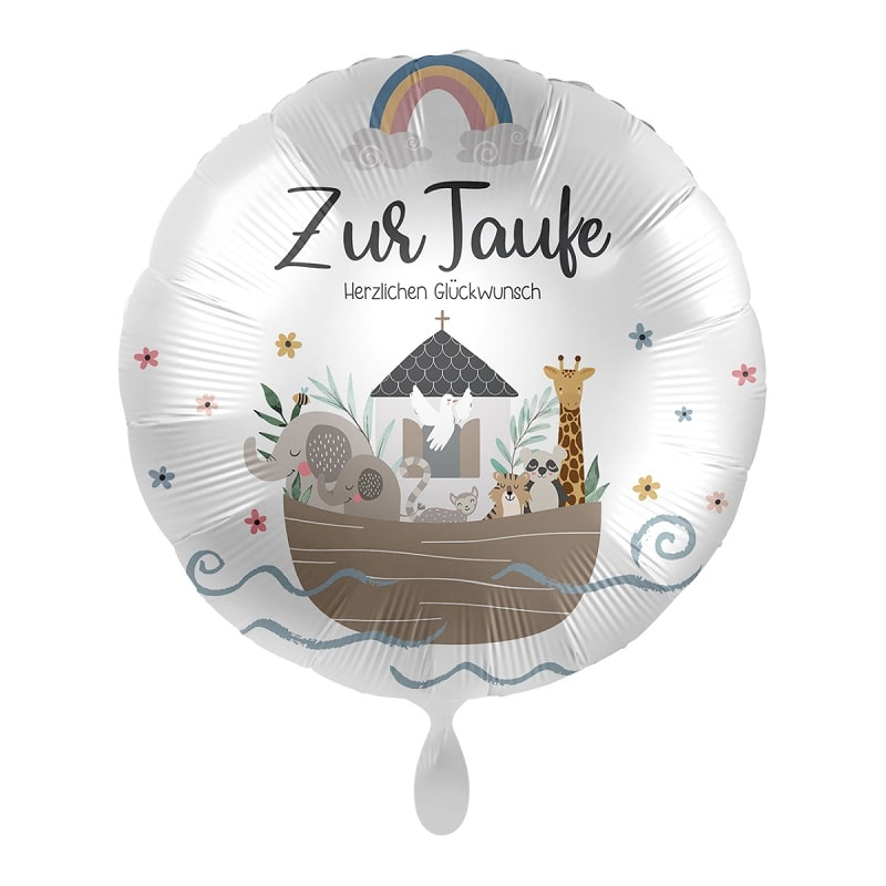 Folienballon - Zur Taufe