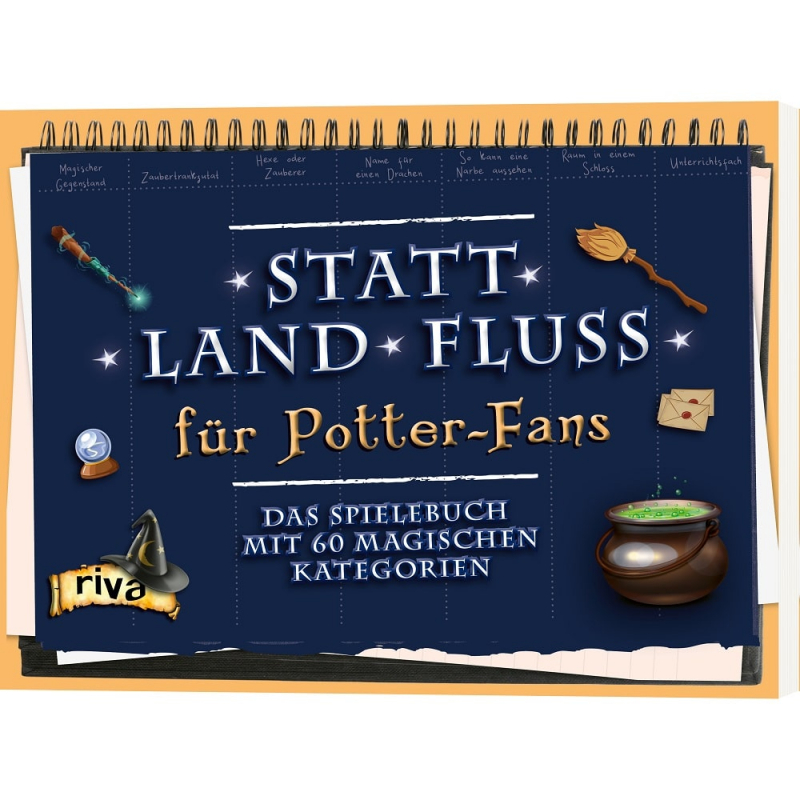 Statt, Land, Fluss -  für Potter Fans - Gesellschaftsspiel