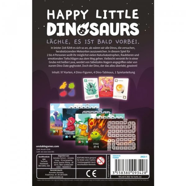 Happy Little Dinosaurs - Kartenspiel