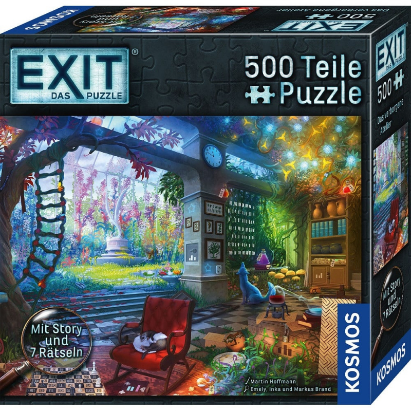 Exit Das Puzzle Das verborgene Atelier