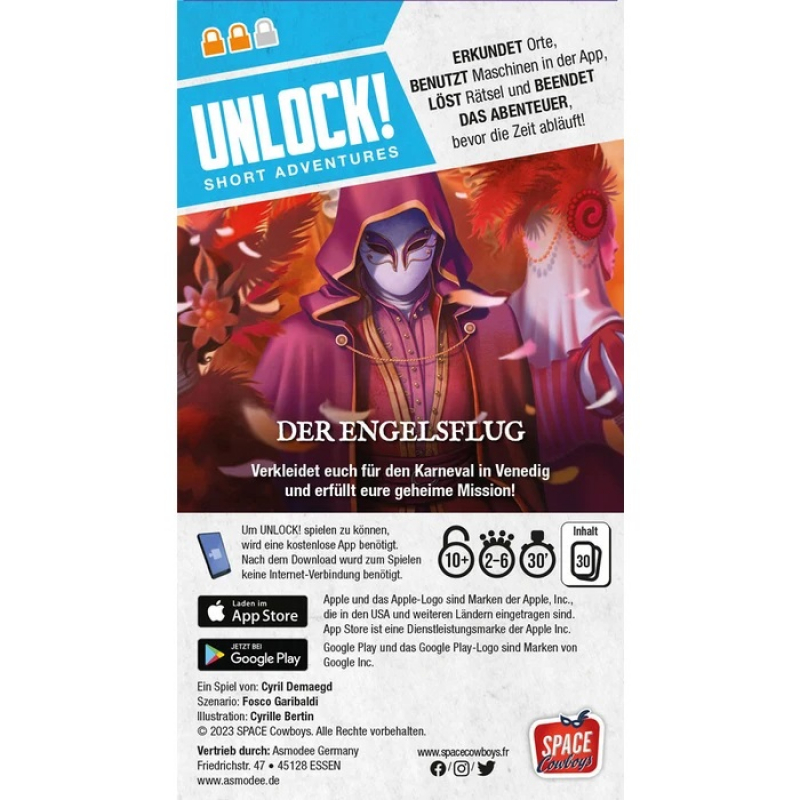 Unlock! - Short Adventures - Der Engelsflug - Escape-Game