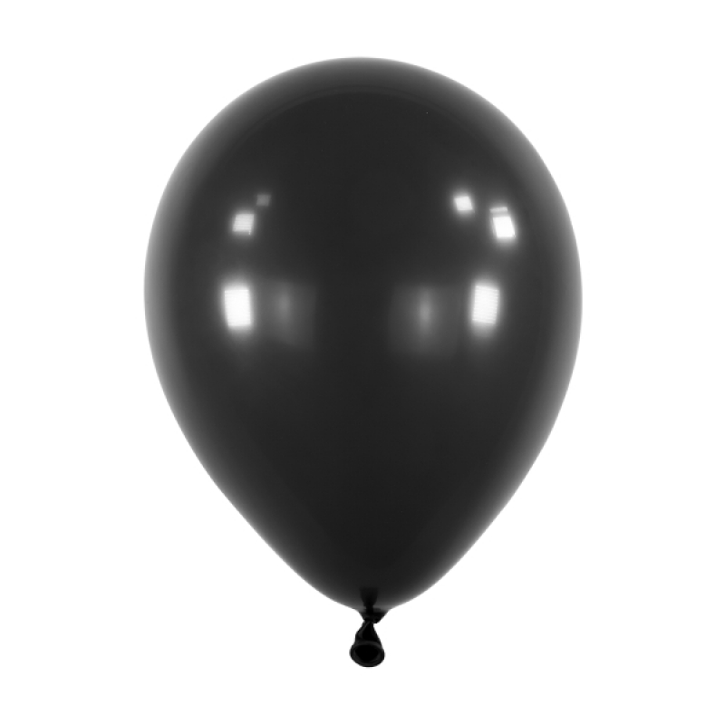 Luftballon schwarz jet black