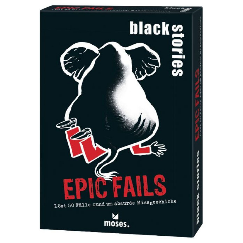 Black Stories - Epic Fails Rätselspiel